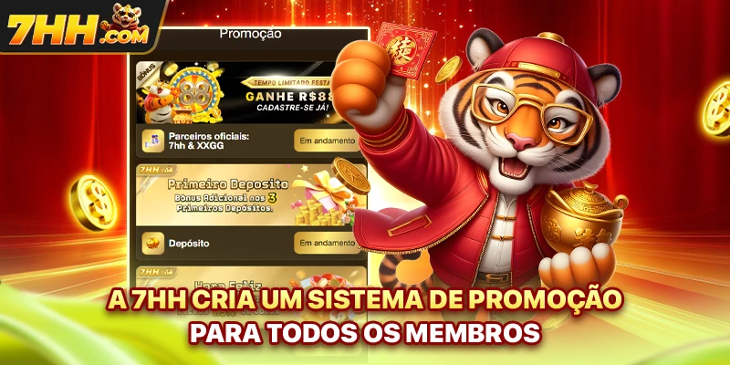 A 7hh cria um sistema de promoção para todos os membros