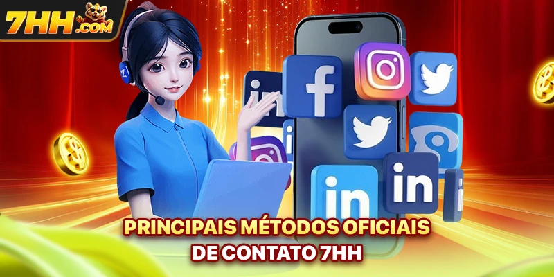 Principais métodos oficiais de contato 7hh